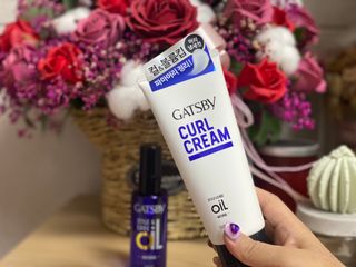 [갸스비] 곱슬 머리부터 파마까지 남자의 컬을 위한 갸스비 컬크림 — 4.5점을 준 리뷰어가 2021년 5월 올린 사용 사진