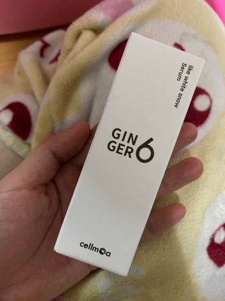GINGER6 라이크 화이트 스노우 세럼 — 5점을 준 리뷰어가 2021년 10월 올린 사용 사진
