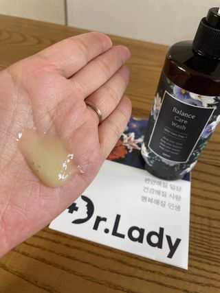닥터레이디 밸런스 케어 워시 올인원 바디클렌져 여성청결제 — 5점을 준 리뷰어가 2022년 4월 올린 사용 사진