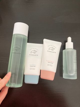 [라이브캠페인] 씨널스 에센스 선/톤업 선, 토너/에센스 세트 — 5점을 준 리뷰어가 2022년 2월 올린 사용 사진