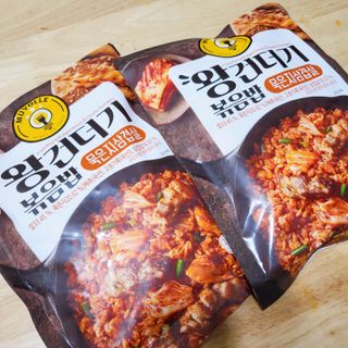 한성기업 무볼레 왕건더기 볶음밥 묵은지삼겹살 — 5점을 준 리뷰어가 2021년 10월 올린 사용 사진
