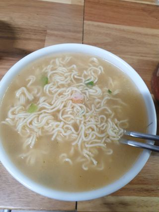 [풀무원] 자연은맛있다 정면, 백면, 홍면  세트 — 5점을 준 리뷰어가 2021년 4월 올린 사용 사진