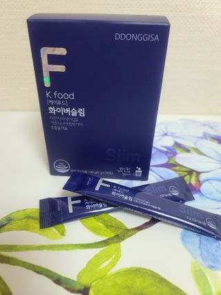 똥기사의 케이푸드 화이버슬림 — 5점을 준 리뷰어가 2021년 1월 올린 사용 사진