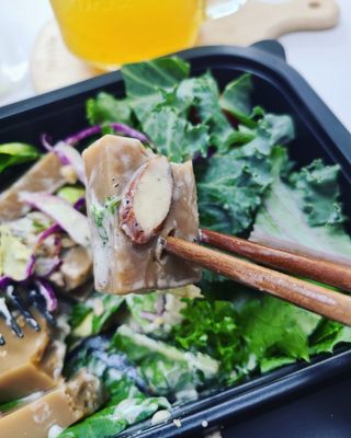 참살이도시락 작심삼일 샐러드도시락 3개 맛보기 새벽배송 또는 택배배송 — 5점을 준 리뷰어가 2021년 9월 올린 사용 사진