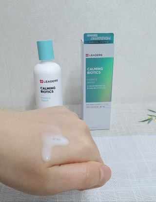리더스코스메틱 리더스 카밍 바이오틱스 에센스 워터 — 5점을 준 리뷰어가 2021년 2월 올린 사용 사진