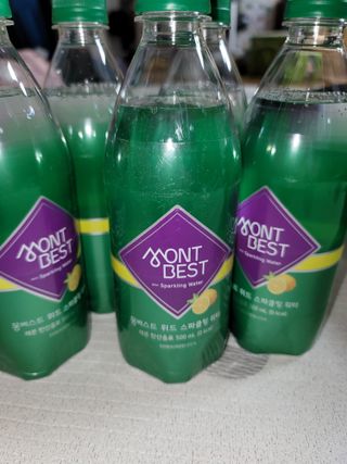 몽베스트 Montbest with Sparkling water Lemon OR Lime 20병(랜덤) — 5점을 준 리뷰어가 2021년 10월 올린 사용 사진