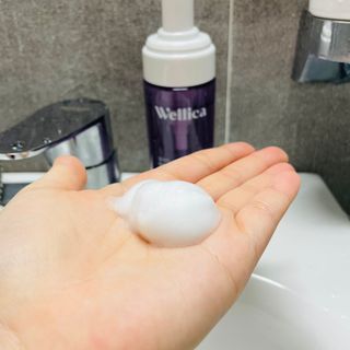웰리카_V CARE 웰리카 락토 리프레싱 이너클렌저 — 5점을 준 리뷰어가 2021년 1월 올린 사용 사진