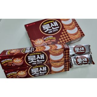 롯데제과 롯샌 카페크런치 — 4점을 준 리뷰어가 2021년 10월 올린 사용 사진