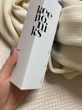 키노닉스 클래리티 밸런싱 크림토너 — 4.5점을 준 리뷰어가 2022년 2월 올린 사용 사진
