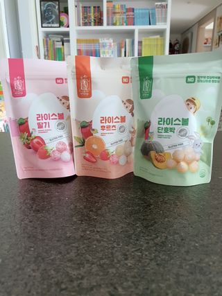 아비삭라이스볼 3종 /딸기,후르츠,단호박 — 5점을 준 리뷰어가 2021년 5월 올린 사용 사진