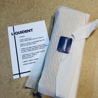 리퀴덴트 오랄케어 온가족용 리퀴덴트 더더 오랄케어 무불소 치약 + 임상시험완료 이중 미세 엠보싱 칫솔 올데이세트 — 4.5점을 준 리뷰어가 2020년 12월 올린 사용 사진