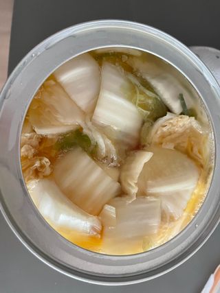 셰프애찬 단호박 백김치 1kg — 4.5점을 준 리뷰어가 2022년 10월 올린 사용 사진