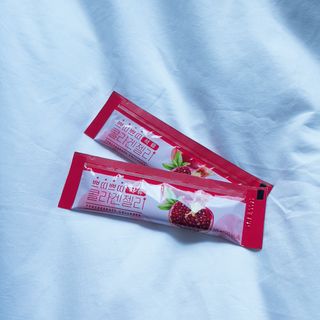 헬스업_쁘띠쁘띠석류콜라겐젤리_20g x 14포 — 5점을 준 리뷰어가 2021년 3월 올린 사용 사진