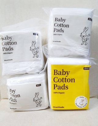 디어엘로디 프리미엄 유기농 유아 솜티슈 40매 3Pack +60매 1Pack 혼합형 — 5점을 준 리뷰어가 2021년 4월 올린 사용 사진