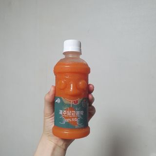 탐라원 제주의 맛, 몬딱주스 4종세트 - 한라봉몬딱주스, 천혜향몬딱주스, 청귤에이드, 당근몬딱주스 — 5점을 준 리뷰어가 2021년 8월 올린 사용 사진