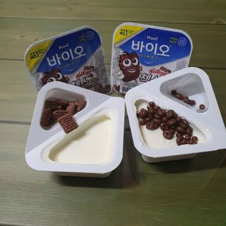 매일바이오 토핑요거트 — 5점을 준 리뷰어가 2021년 5월 올린 사용 사진