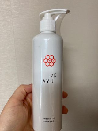 AYU25[아유트웬티파이브]피부 진정, 보습 와일즈 로즈 핸드워시 — 5점을 준 리뷰어가 2021년 3월 올린 사용 사진