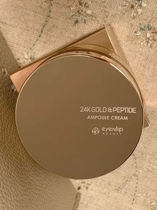 아이앤립 / EYENLIP 아이앤립 24K 골드 N 펩타이드 앰플 크림 — 5점을 준 리뷰어가 2021년 7월 올린 사용 사진