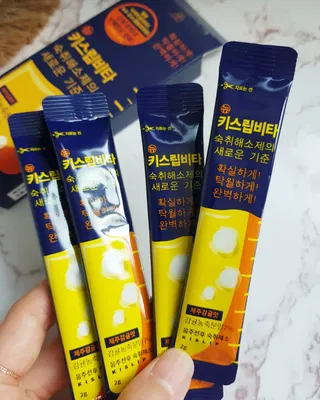 [키스립] 근본적인 숙취원인 해결 숙취해소제 뉴키스립비타 (최신) — 3점을 준 리뷰어가 2022년 8월 올린 사용 사진
