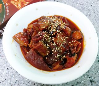 자연풍미 문어직화볶음 3종 (불고기, 불곱창, 치즈불닭) — 4.5점을 준 리뷰어가 2022년 5월 올린 사용 사진