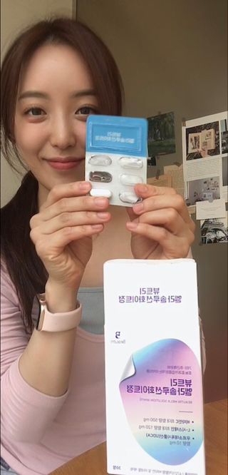 MF[뷰트리]  멜라 솔루션 화이트정 (의약외품) — 5점을 준 리뷰어가 2024년 7월 올린 사용 사진
