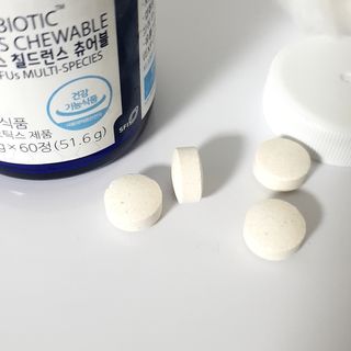 [Dr.PNT] 닥터피엔티 프로바이오틱스 칠드런스 츄어블 / 2개월분 — 5점을 준 리뷰어가 2023년 1월 올린 사용 사진