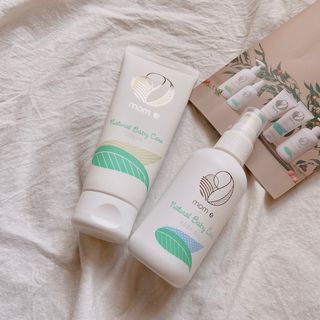 mom e 맘이 내추럴 베이비 케어 크림+바디오일 — 4점을 준 리뷰어가 2021년 1월 올린 사용 사진