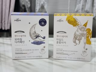(주)쟈뎅 쟈뎅 클래스 핸드 드립 커피 10P 2종_디카페인 1종+랜덤 플레이버 1종 — 5점을 준 리뷰어가 2021년 4월 올린 사용 사진