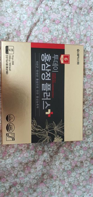 서울약사신협_투데이홍삼정플러스스틱_10g x 30포 — 5점을 준 리뷰어가 2021년 2월 올린 사용 사진
