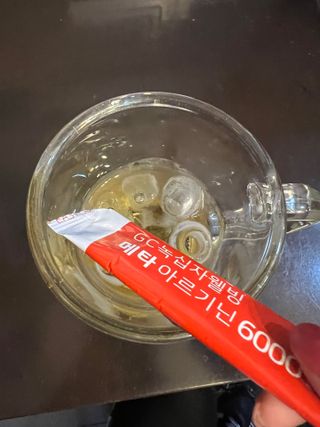 메타아르기닌 GC녹십자웰빙 메타 아르기닌 6000 플러스 오르니틴 — 5점을 준 리뷰어가 2022년 10월 올린 사용 사진