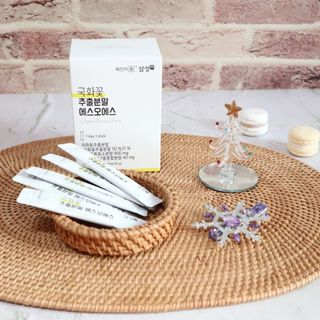 체인미 국화꽃 추출분말 에스오에스 곡류효소 과일채소 17종 혼합 분말 스틱 — 5점을 준 리뷰어가 2021년 12월 올린 사용 사진