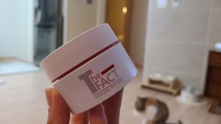 The Fact 더 팩트 내추럴 에스에프엔 에이틴 시니어 크림 — 4점을 준 리뷰어가 2021년 7월 올린 사용 사진