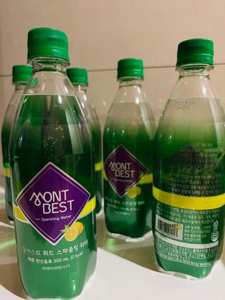 몽베스트 Montbest with Sparkling water Lemon OR Lime 20병(랜덤) — 5점을 준 리뷰어가 2022년 11월 올린 사용 사진