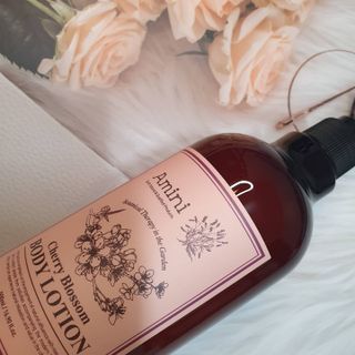 아미니 플라워테라피 바디로션  500ml 시리즈 — 5점을 준 리뷰어가 2021년 4월 올린 사용 사진