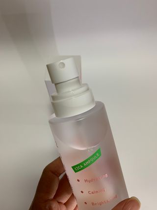 [시카앰플] 묘오한 고마진정할때 진정 스프레이 앰플 150ml — 4점을 준 리뷰어가 2021년 3월 올린 사용 사진