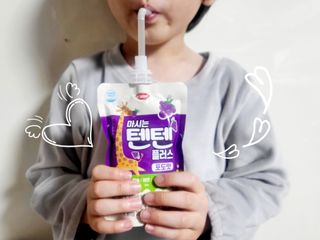나우캠페인용 [한미사이언스] 우리 아이 튼튼, 엄마 마음 든든! 마시는텐텐 플러스 (100ml*10입) — 5점을 준 리뷰어가 2023년 12월 올린 사용 사진