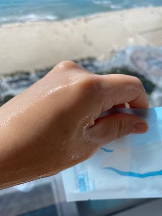 에이스노 레스큐 부스트 하이드레이션 시트마스크 — 5점을 준 리뷰어가 2021년 11월 올린 사용 사진