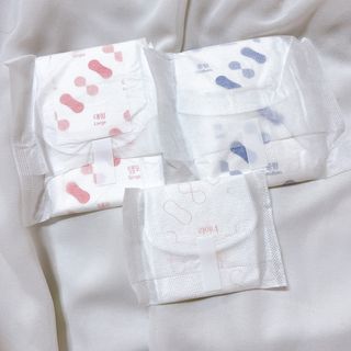N[템포] 템포 패드 내추럴 순면 생리대 SET(중형 슬림 + 대형 + 라이너) — 5점을 준 리뷰어가 2024년 2월 올린 사용 사진
