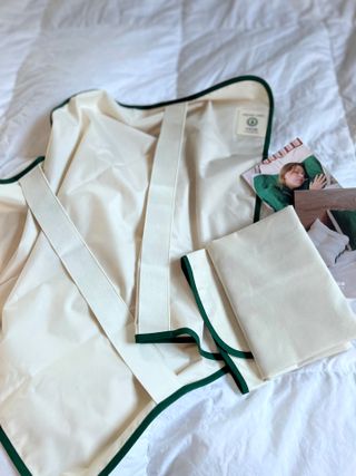 의식주의 비건 인증 오가닉 순면 베개 커버 레이어 커플 세트 — 5점을 준 리뷰어가 2023년 3월 올린 사용 사진