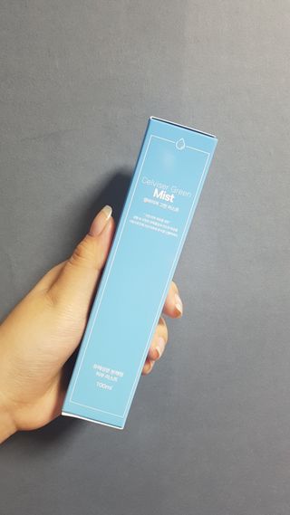 셀바이져 지우개 미스트 피부 보호 입주변 트러블 진정 케어 아기 안개분사 미스트 — 3.5점을 준 리뷰어가 2021년 3월 올린 사용 사진