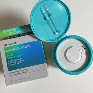 리더스코스메틱 리더스 카밍 바이오틱스 퀵 수딩 패드 — 5점을 준 리뷰어가 2022년 7월 올린 사용 사진