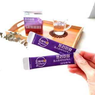 [유산균] 오마이락 프리미엄 포스트바이오틱스 30P — 5점을 준 리뷰어가 2022년 11월 올린 사용 사진