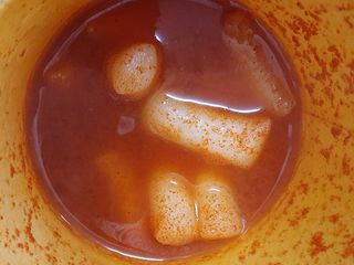 유비쿡 컵떡볶이 매운컵떡볶이2개/ 짜장컵떡볶이 2개  총 4개세트 — 4.5점을 준 리뷰어가 2021년 2월 올린 사용 사진