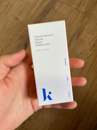 키노닉스 로지 톤업 선밀크 — 5점을 준 리뷰어가 2021년 8월 올린 사용 사진