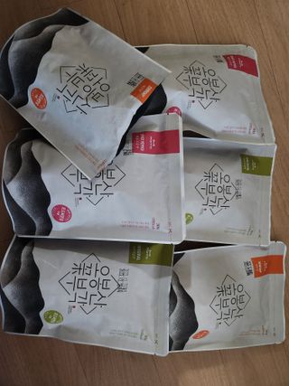 오봉산꽃부각 [만나식품] 오봉산 꽃부각 3가지 맛(오리지널, 새우맛, 매운고추맛) — 5점을 준 리뷰어가 2022년 12월 올린 사용 사진