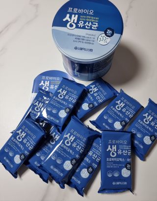 서울약사신협_프로바이오생유산균_2.5G x 100포 — 5점을 준 리뷰어가 2021년 4월 올린 사용 사진