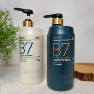 [포레스트스토리] B7 안티 헤어로스 샴푸1,000ml + 헤어팩 1,000ml — 5점을 준 리뷰어가 2021년 4월 올린 사용 사진