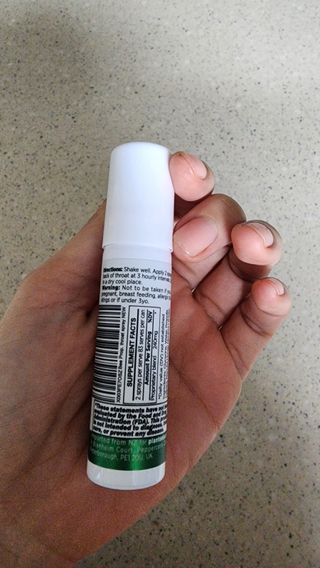 플랜토닌 프로폴리스 인후 스프레이 20ml — 5점을 준 리뷰어가 2023년 2월 올린 사용 사진