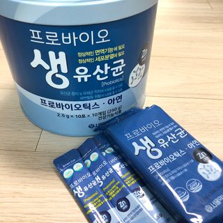 서울약사신협_프로바이오생유산균_2.5G x 100포 — 4.5점을 준 리뷰어가 2021년 3월 올린 사용 사진