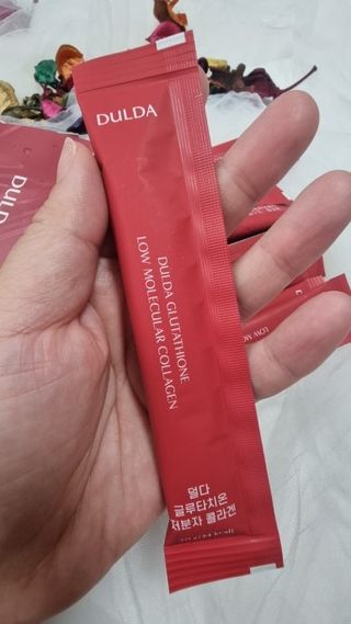 [덜다] 글루타치온 저분자 콜라겐 (20g x 15포) — 5점을 준 리뷰어가 2023년 8월 올린 사용 사진